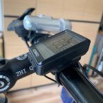 サイクルコンピュータ取付